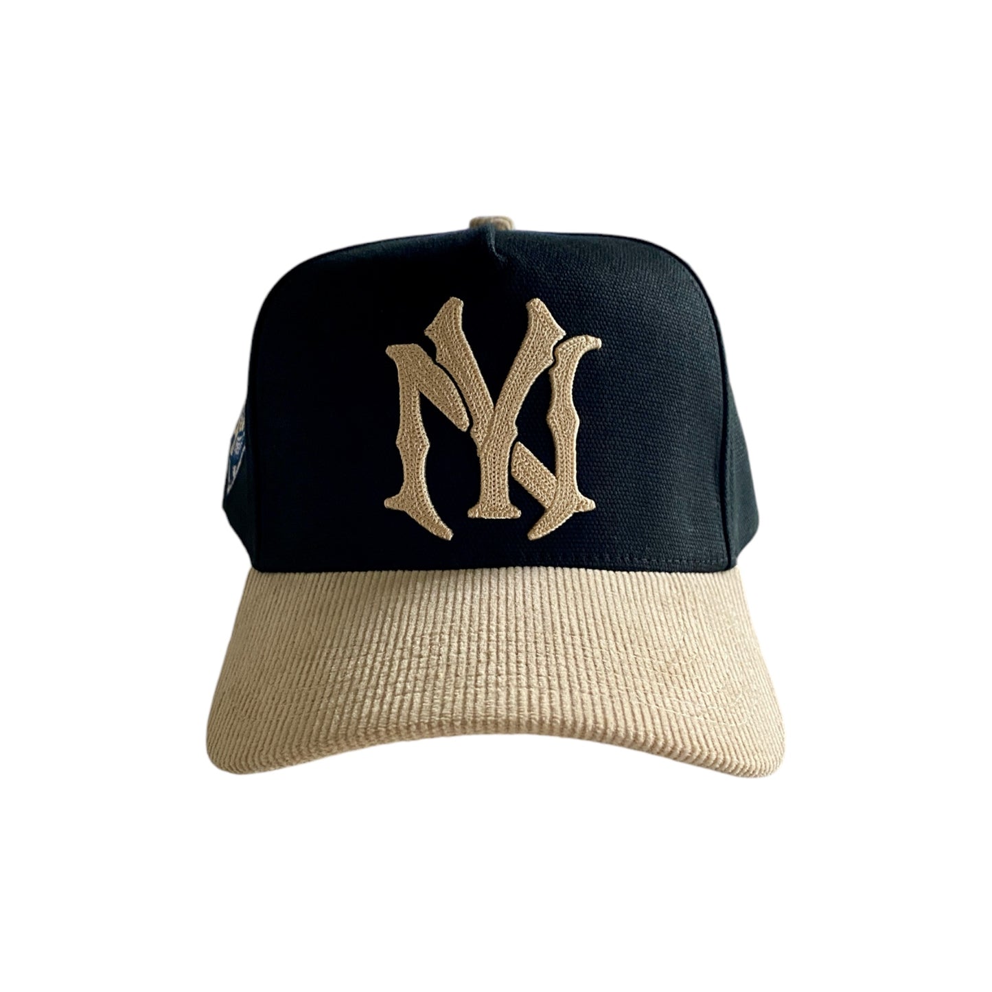 NY Legacy Hat (Black & Cream) *2024 Chain Stitching Edition*