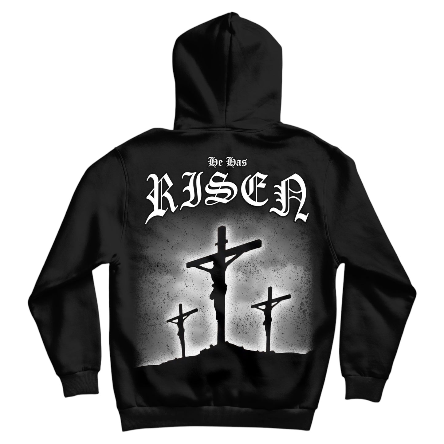 Jesus Is King Tribute Hoodie: Front/Back (Black)***LIMITED