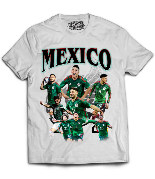 Mexico Soccer Tribute Shirt (Off White)