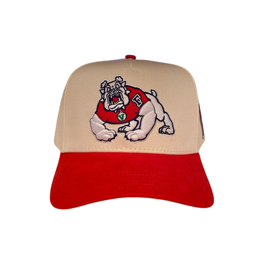 Fresno State Bulldogs Snapback Hat (Cream) ***Limited Edition