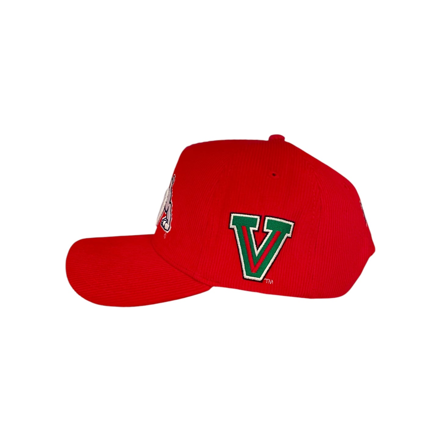 Fresno State Bulldogs Snapback Hat (Red Corduroy) ***Limited Edition