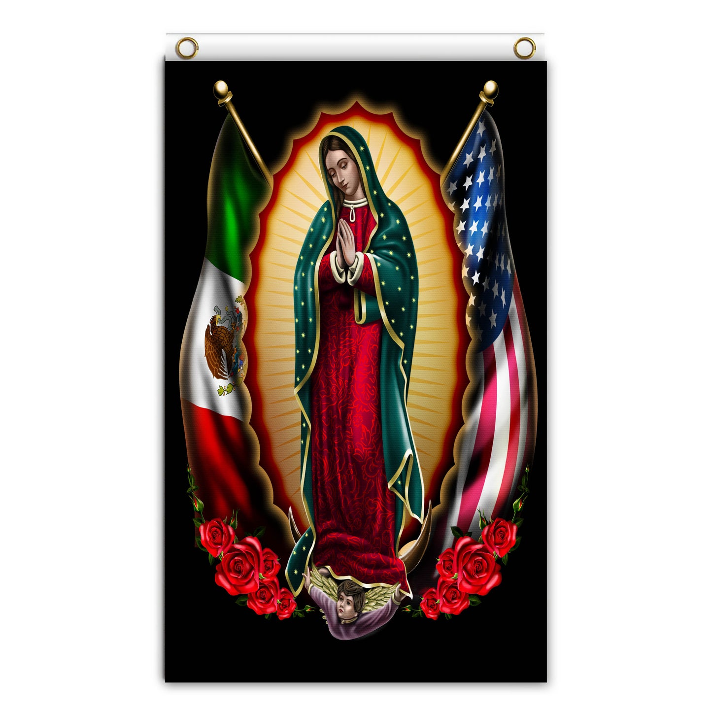 Virgin Mary Banner/Flag