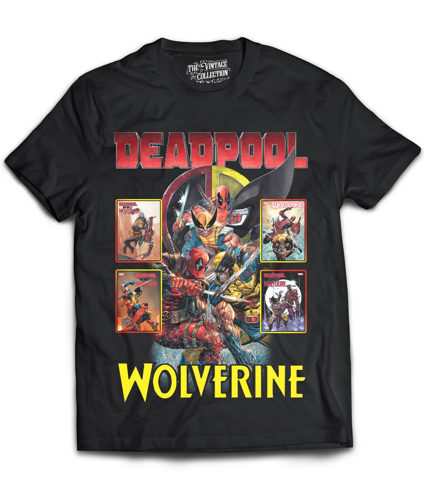 Wolverine & Deadpool Tribute Shirt (Black)