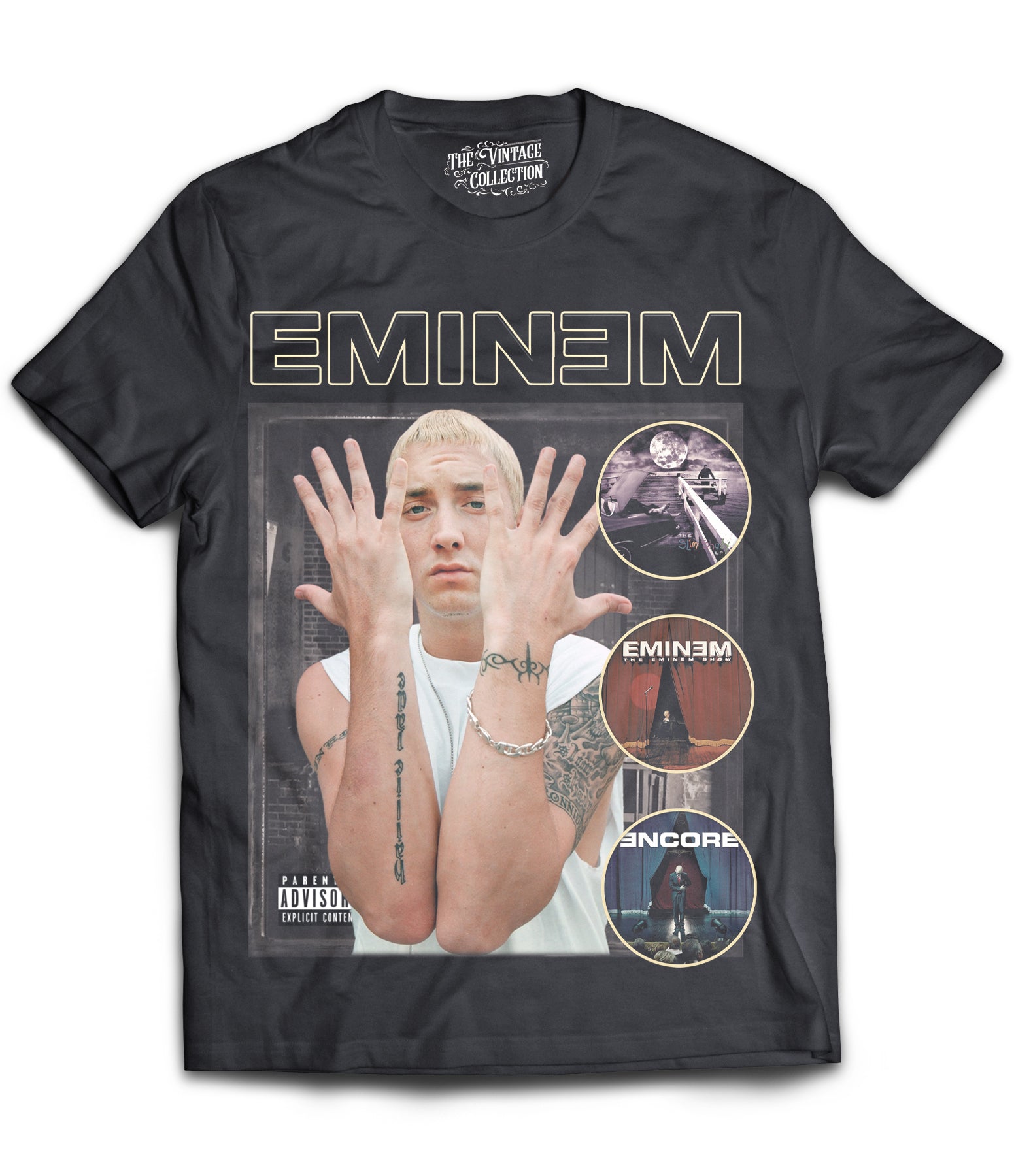 Eminem Tribute Shirt (Black) – The Retro Collection