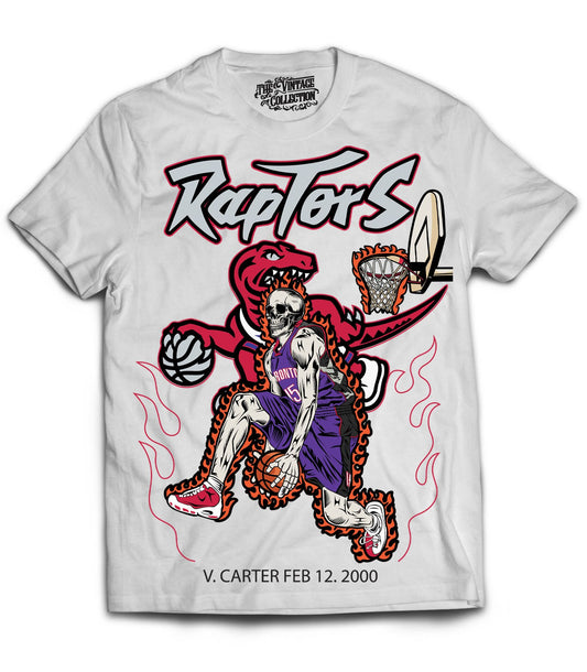 Raptors Dunk Shirt *Skeleton Edition* (Off White)